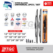 Hansa Universal Wiper Blades - Malaysia Quality