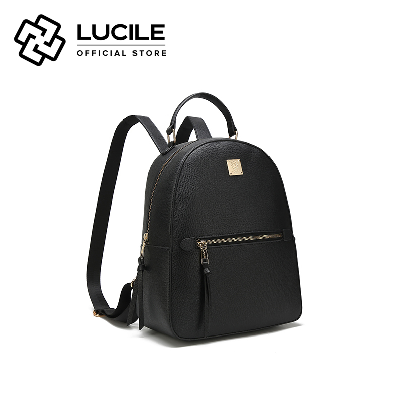 black leather backpack philippines Lazada Small Black Leather Backpack Womens Shop Leather Black Backpack For  Women Online At Lazada Philippines