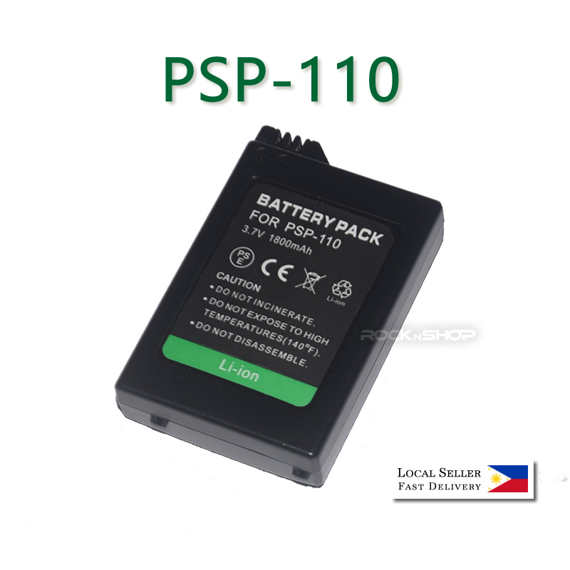Sony PSP-110 3.6V 1800mAh - PSP-110 batería para Sony PSP-1001 PSP1004  PSP1006 FAT