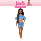 Barbie Fashionista Doll #172 - Blue Heart Shirt