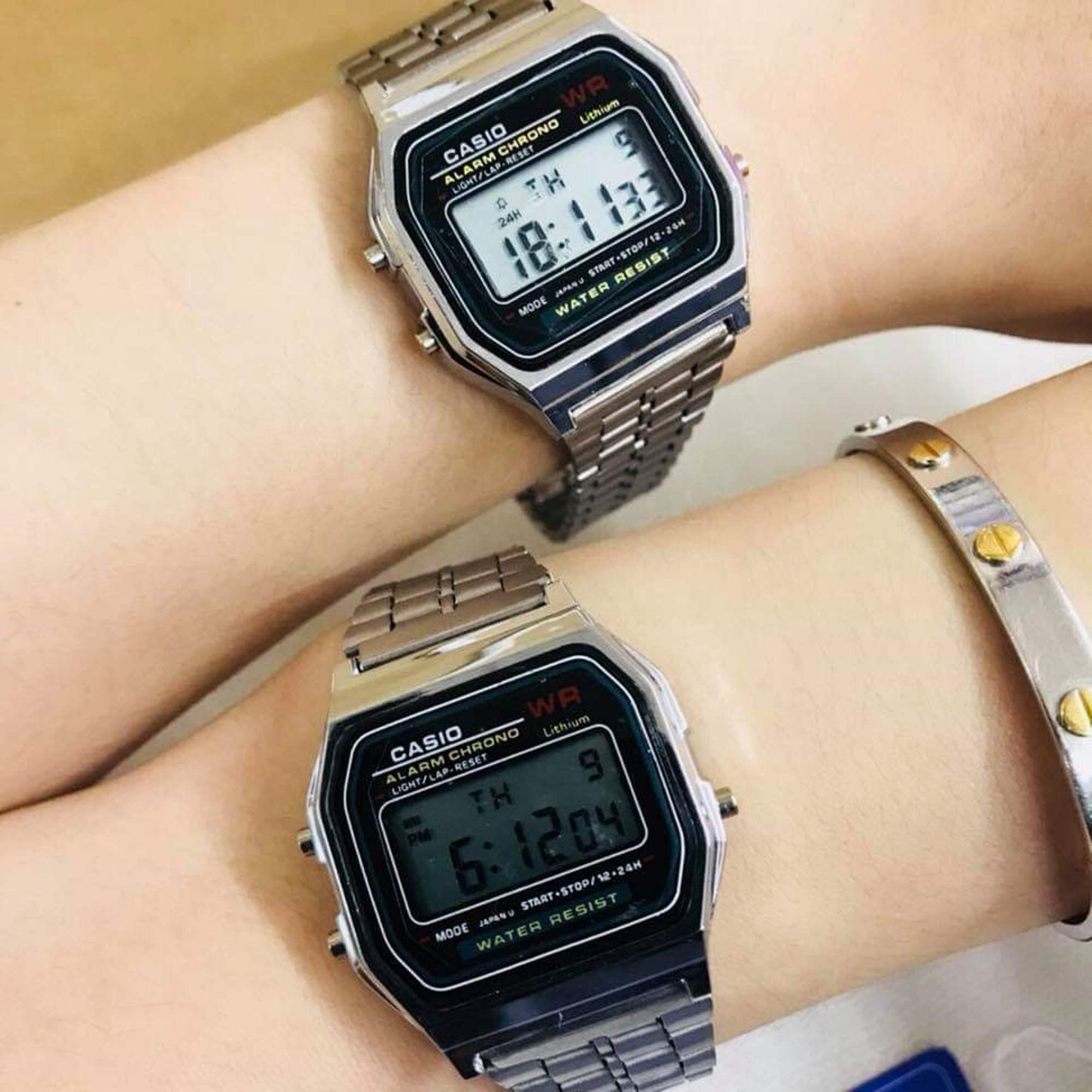 Casio Women's Digital Stainless Steel Watch