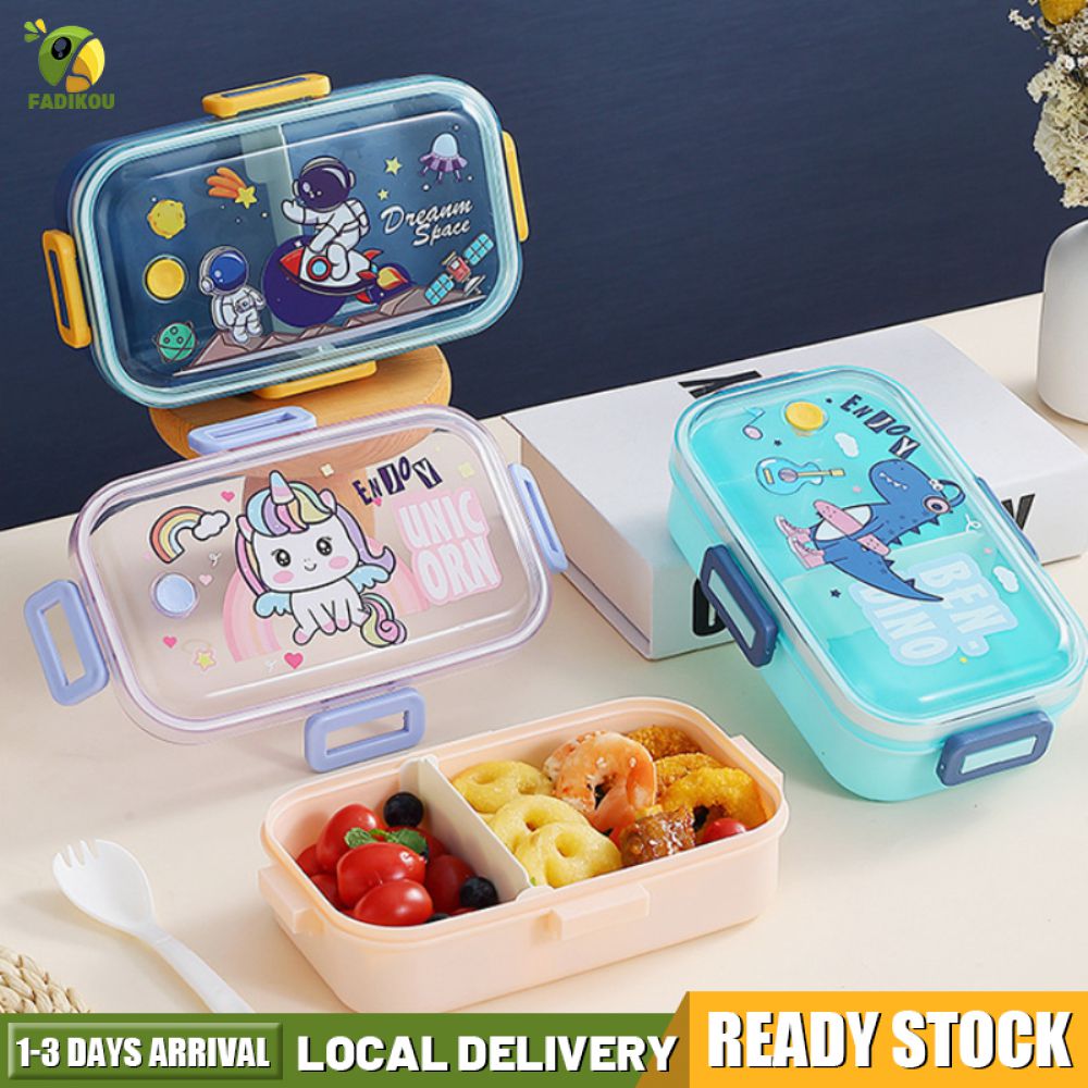 Sanrio Hello Kitty Kuromi Lunch Box Grid Child Fruit Bento Box Cute Cartoon  School Office Portable Bento Box Lunch Bag Kitchen - AliExpress