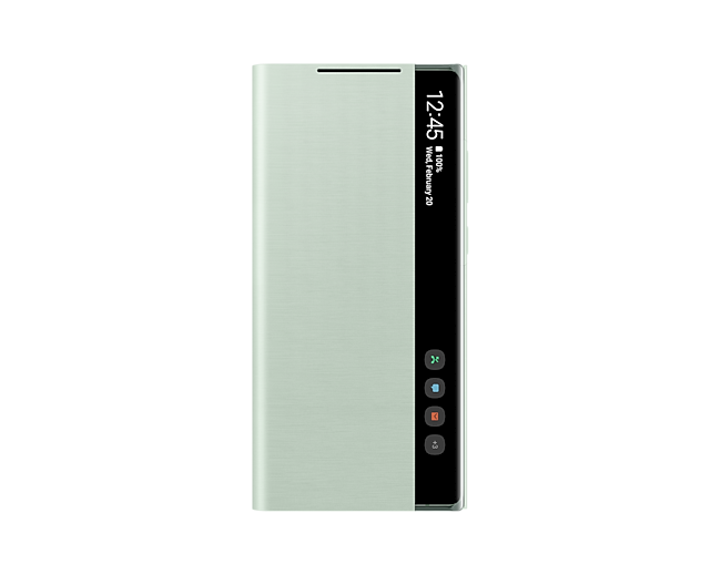 Original Samsung Note 20 / Note 20 Ultra Mirror Smart View Flip Case LED Cover S-View Cases - Image 2