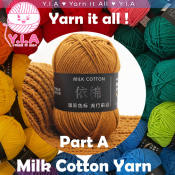 Soft Knitting Wool Thread, 50g, 4ply, Milk Cotton Yarn