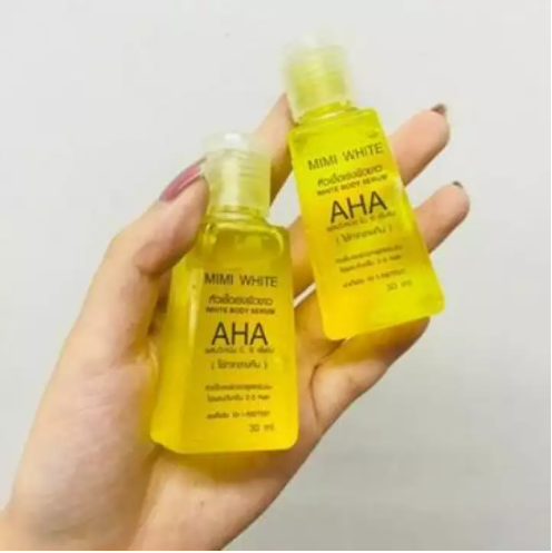 Mimi White AHA Serum Body Whitening Serum Booster