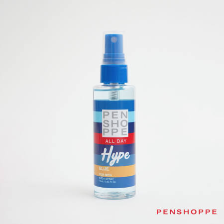 Penshoppe Men's Blue Floral Body Spray - 75ML