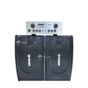 Crown BFA-616 2000W Karaoke Amplifier with Speaker