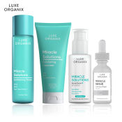 Luxe Organix Miracle Solutions Skincare Bundle (120mL, 80mL,