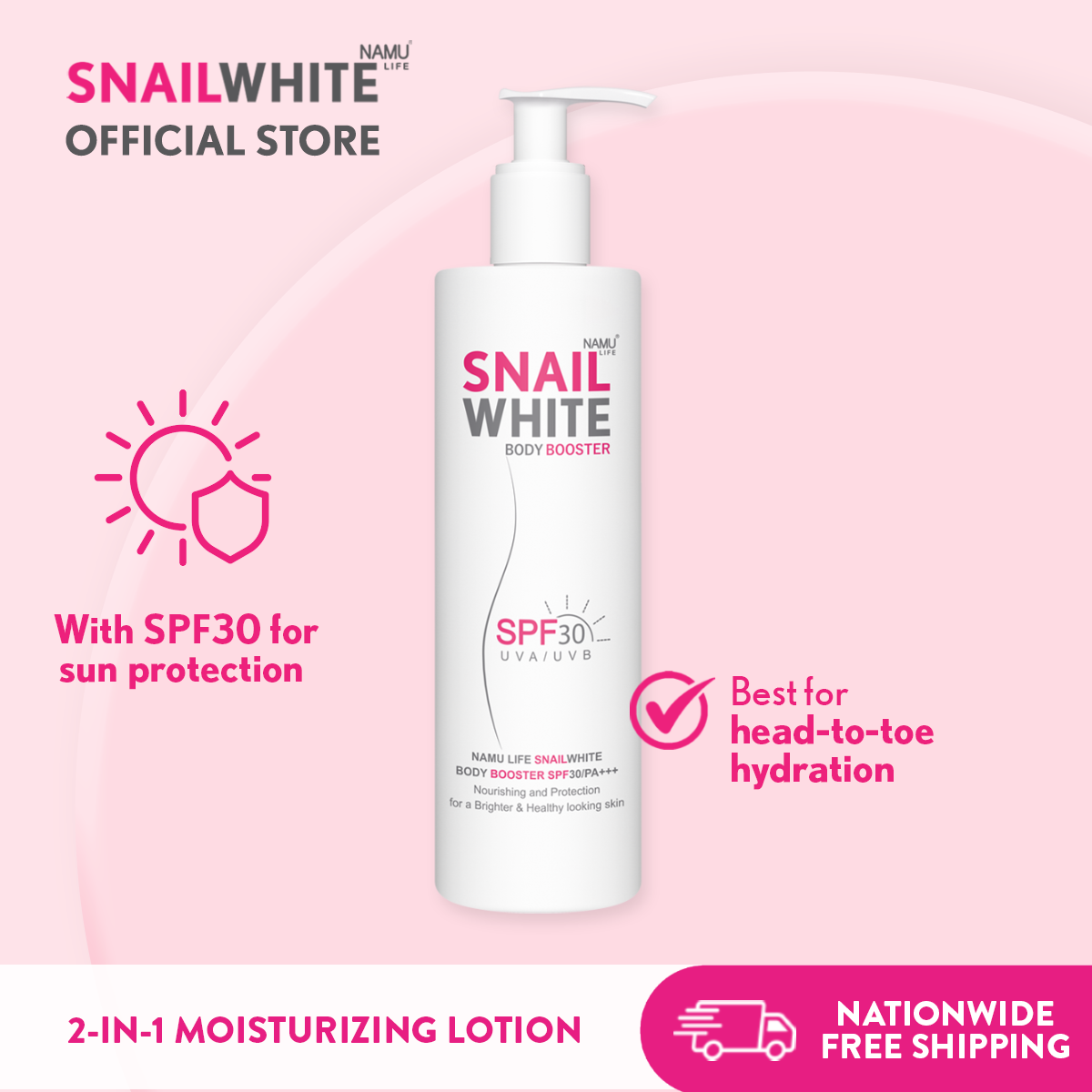 snail white body booster spf 30