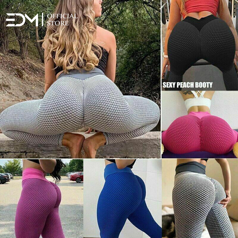 Hot Women Yoga Pants Sport Leggings Push Up Tights Yoga Outfits High Waist  Fitness Running Athletic Trousers Gym Exercise Leggings From Daidi16, $9.97