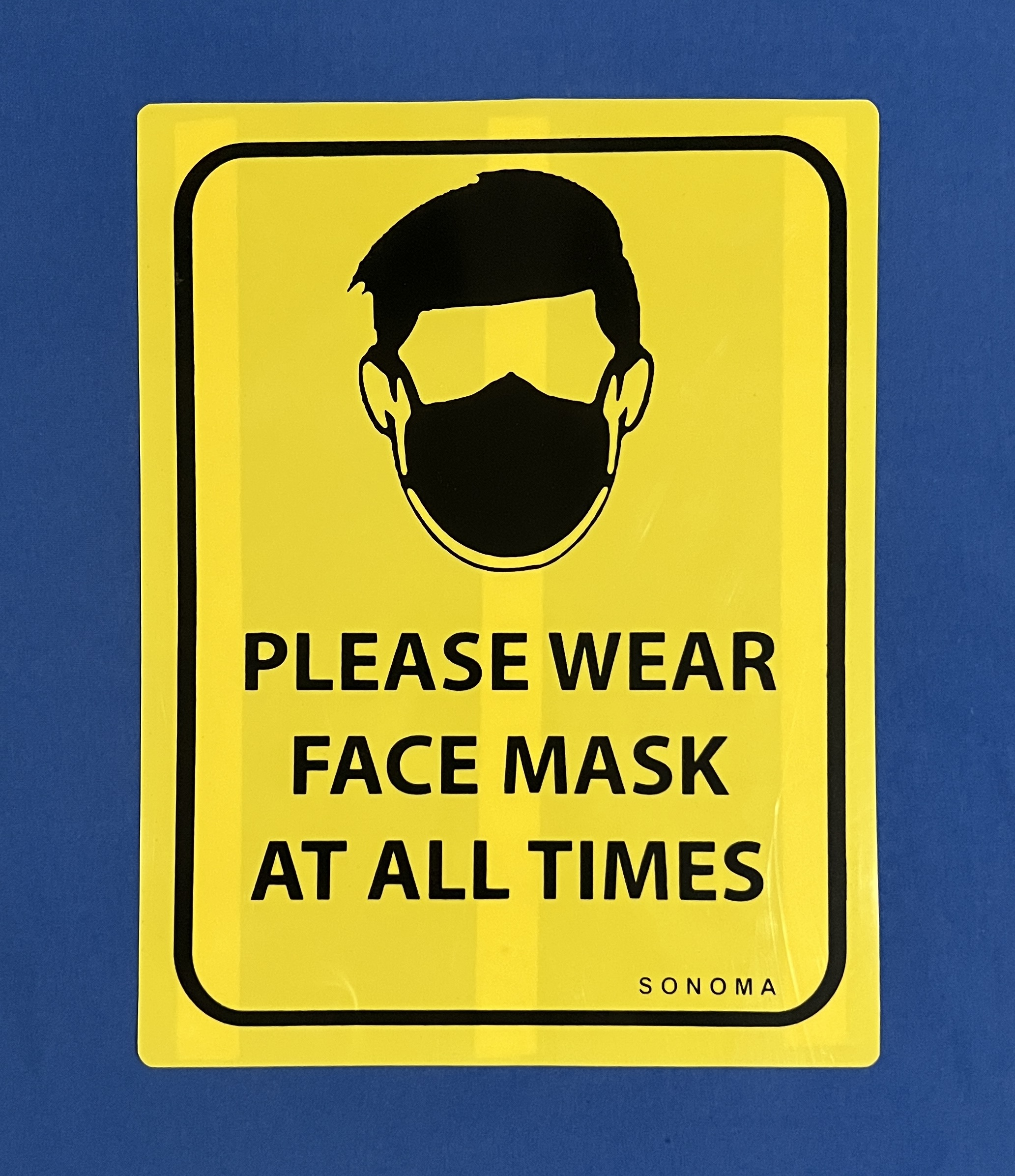 wear mask at all times