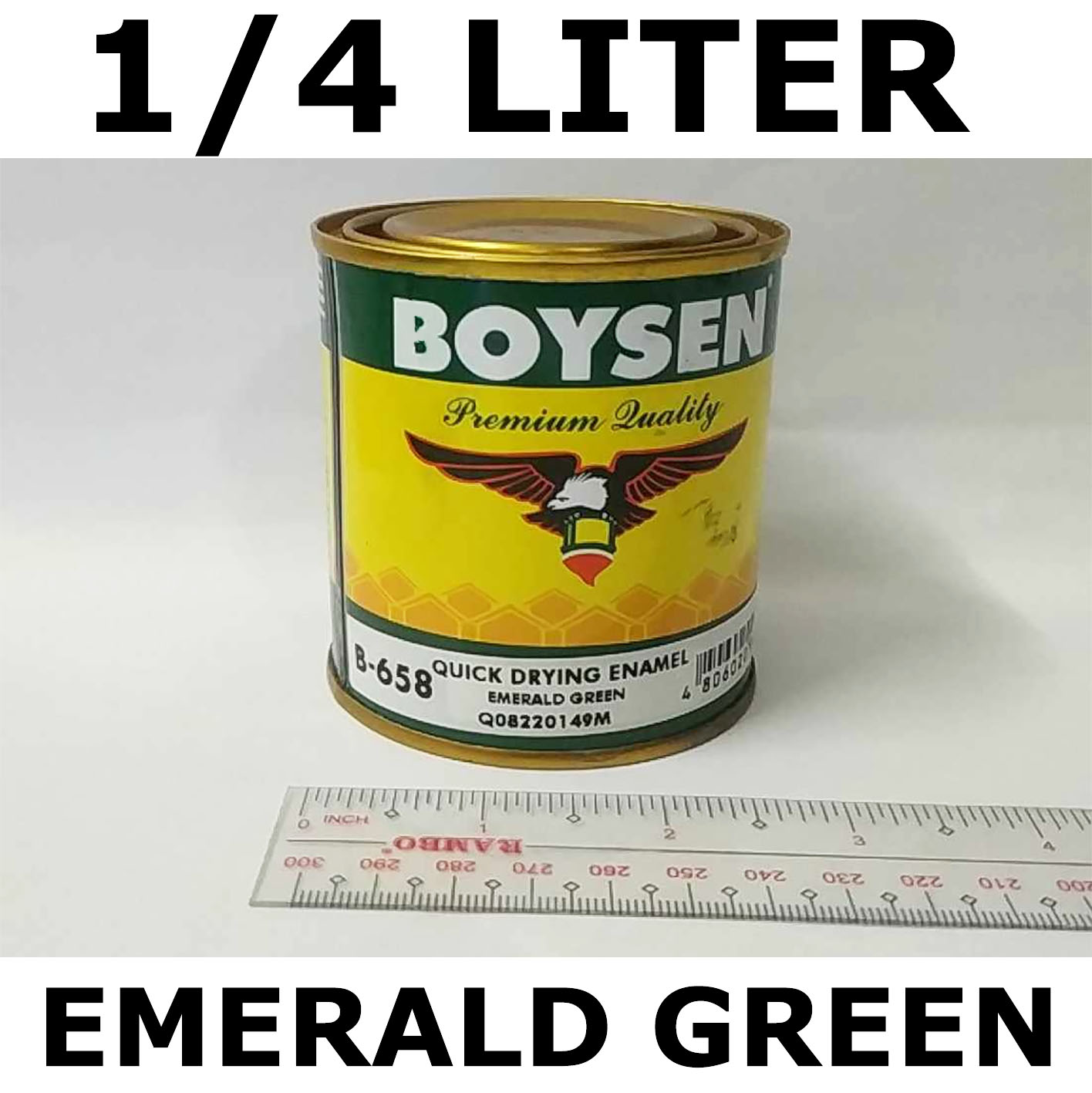 Boysen Quick Dry Enamel Jade Green 1 Liter – Top-Most Hardware &  Construction Supplies