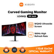 Xiaomi 34" Curved Gaming Monitor 180Hz WQHD Global Version