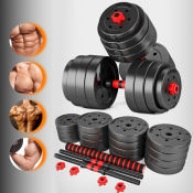 Muscle-Building Dumbbell Set for Men - Quiet and Non-Slip