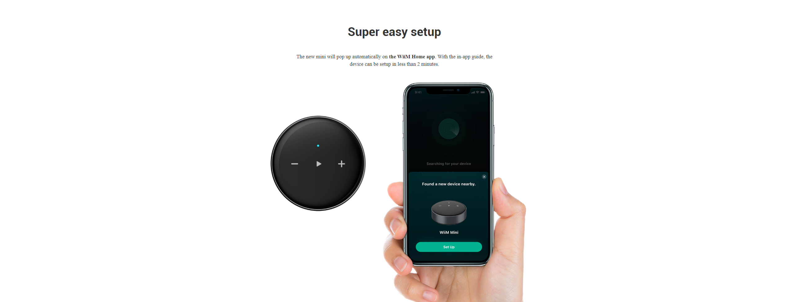  WiiM Mini AirPlay2 Wireless Audio Streamer, Multiroom Stereo,  Preamplifier, Works with Alexa and Siri Voice Assistants, Stream Hi-Res  Audio from Spotify,  Music and More : Electronics