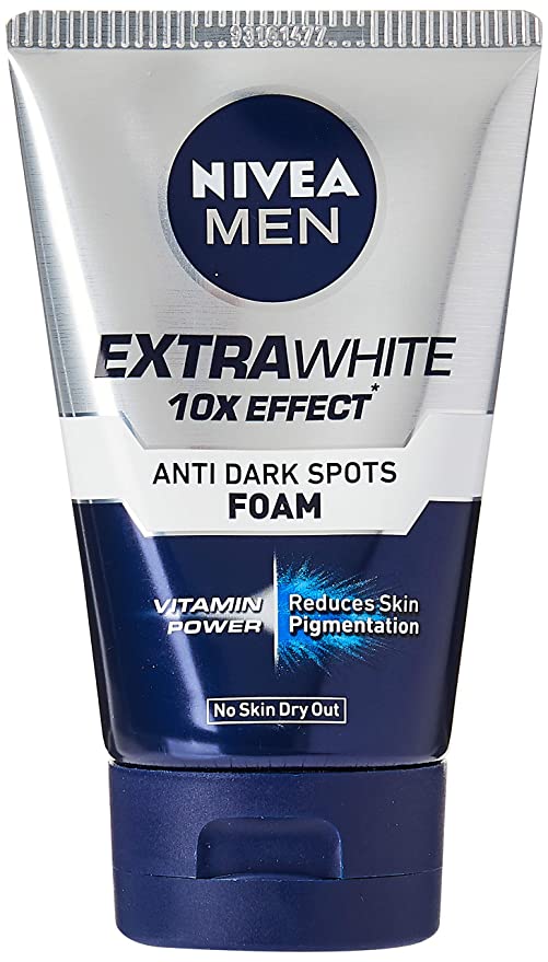 nivea men extra white face wash