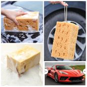 Square Shape Nonslip Car Sponge by AutoCleaner