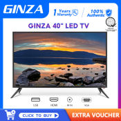 GINZA 40" & 32" LED TVs: Full HD, Extra-Slim, Affordable