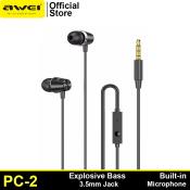 Awei PC-2 Mini Bass Earphones