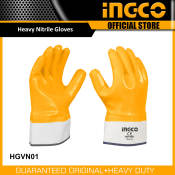 INGCO Fully Coated in Heavy Nitrile Gloves XL HGVN01 IHT