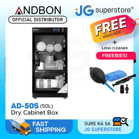 Andbon AD-50S 50L Dry Cabinet Box with Automatic Humidity Controller