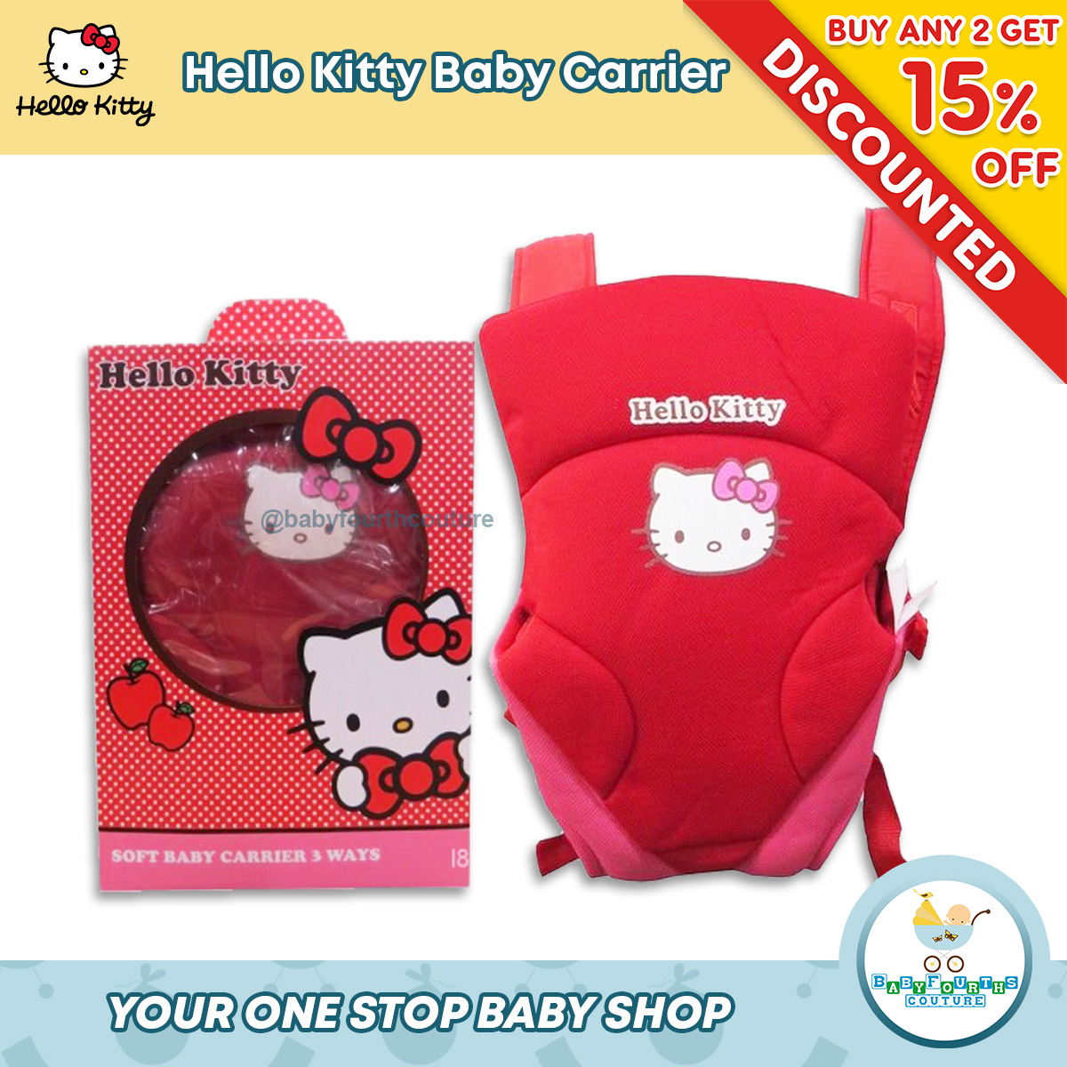 Hello kitty sale doll carrier