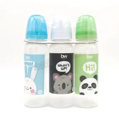 Babyworld 8oz. Feeding bottle pack by 3 (031-3PP) (107-3PP) (2)