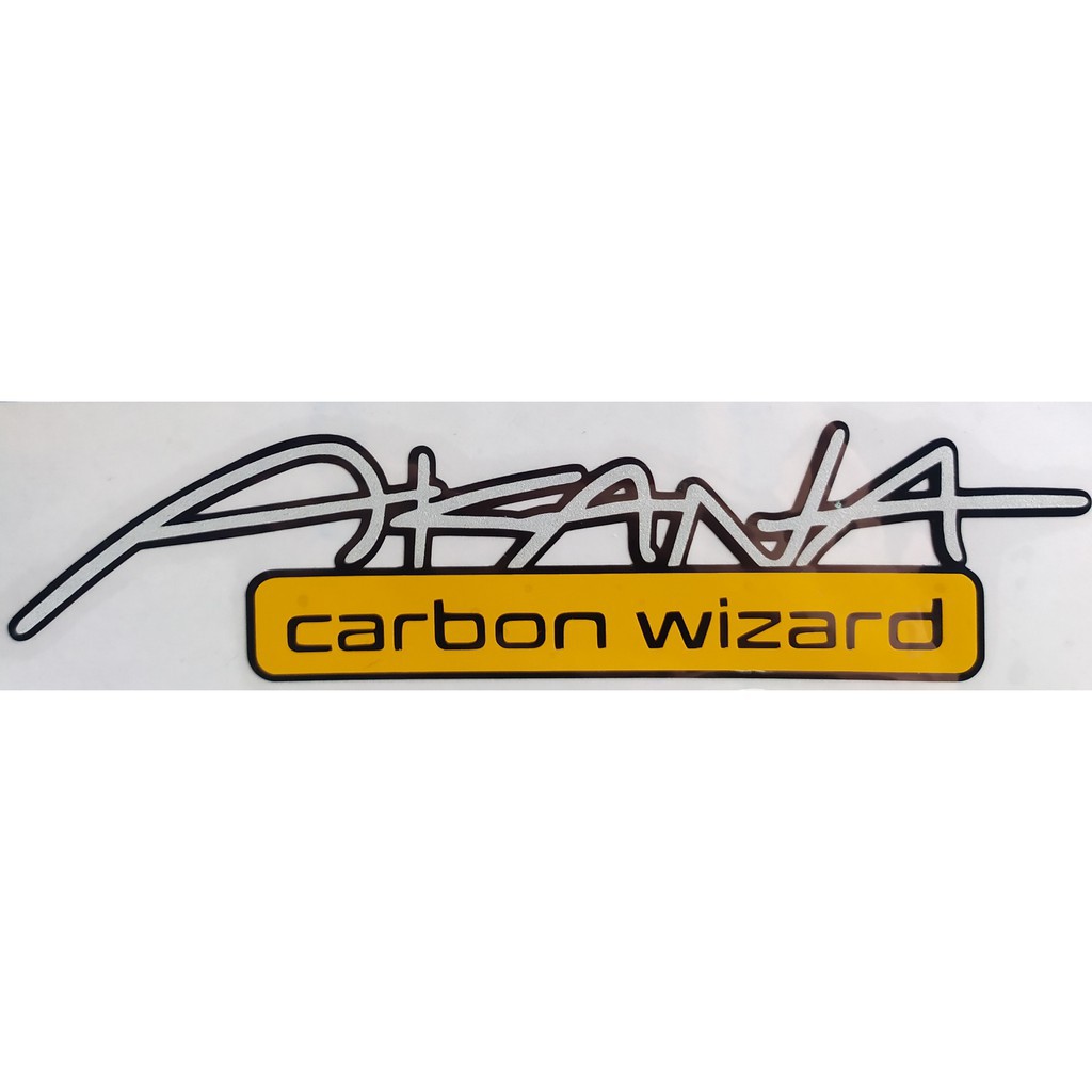 Sell Like Hot Cakes Fast Delivery Akana Carbon Wizard Cut Out Sticker For Motorcycle Black Base Lazada Ph