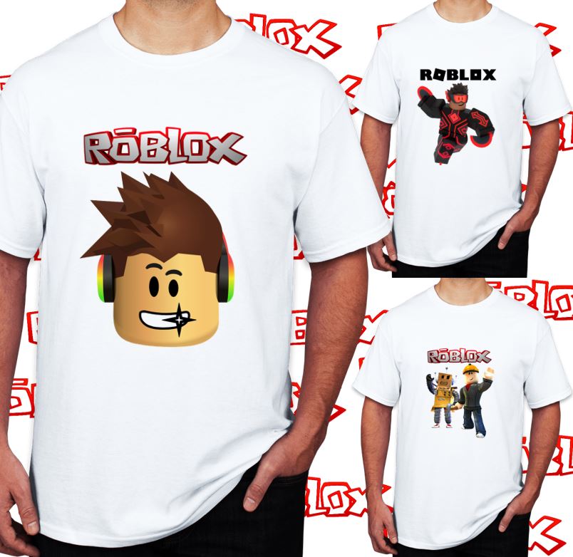 Ay Cabron™ New Roblox Logo Online Videogame  Roblox Kid Video Gamer New  Logo Cotton T-Shirt For Men (XL, DARK GREEN): Buy Online at Best Price in  UAE 