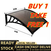 Yoqu Outdoor Balcony Awnings: Heavy-duty Canopy for Door and Window