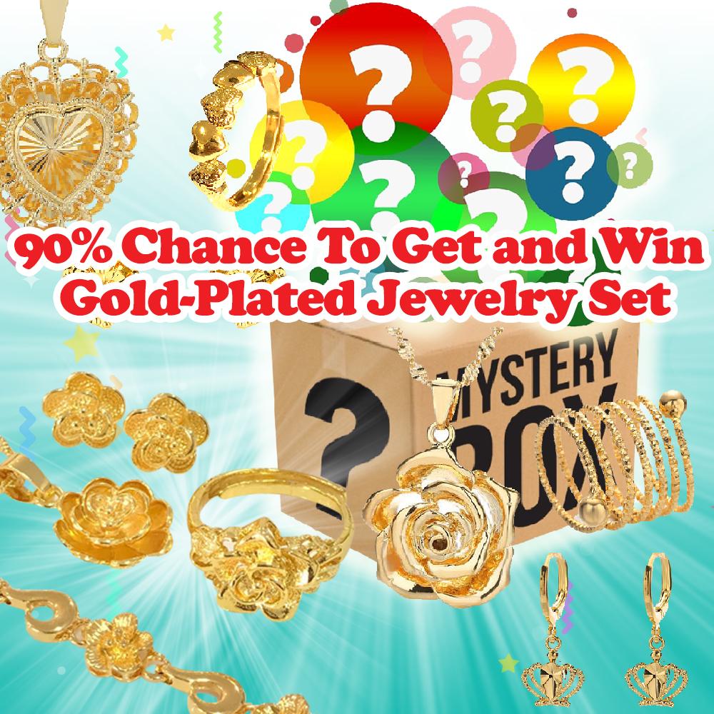 gold jewelry mystery box
