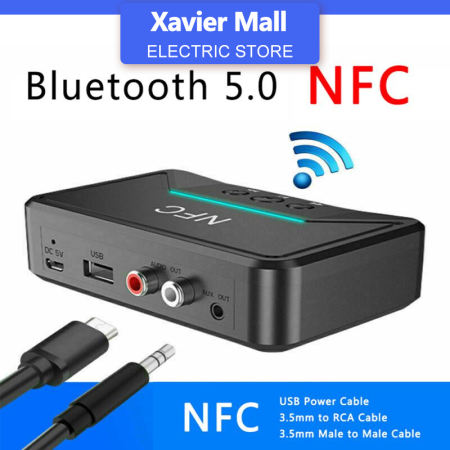 Xavier NFC Bluetooth Receiver for Car Speaker - Wireless Stereo
