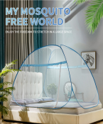 Folded Indoor Mosquito Net for Beds - Brand N/A