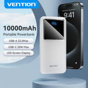 Vention 20000mAh Powerbank with Fast Charging for Various Devices