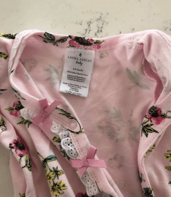 laura ashley baby onesies
