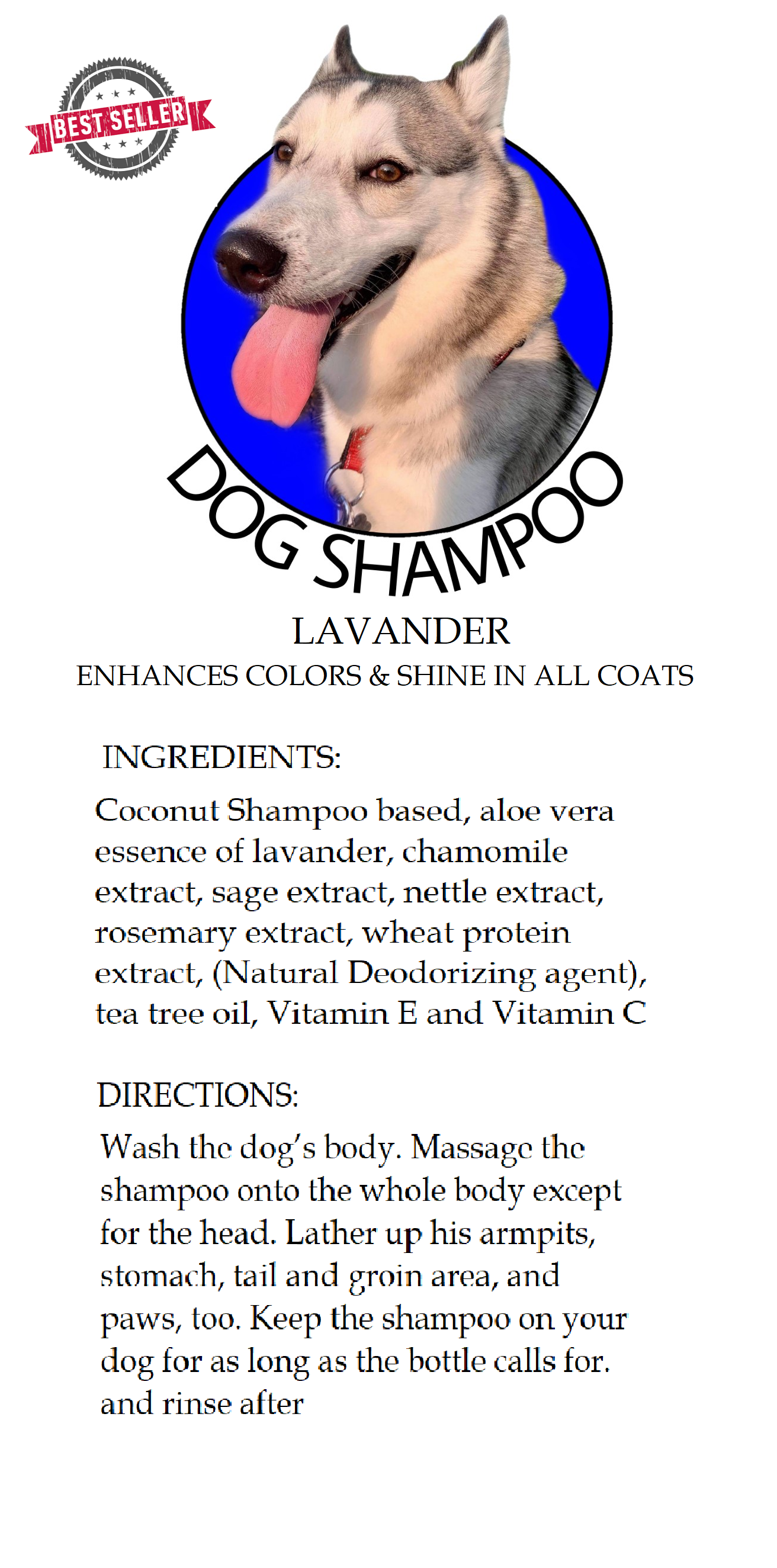 superfine dog shampoo