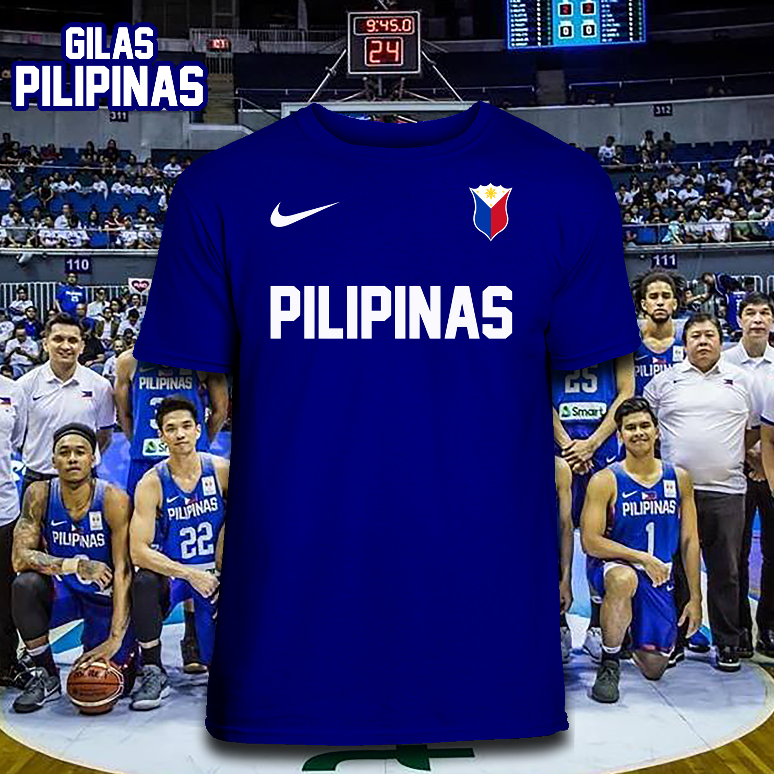 FlippieShop Gilas Pilipinas Basketball Shirt, Team Philippines Shirt for Men, Filipino Dad Tatay Shirt, Pinoy Kuya Lolo Shirt, Philippines Shirt #35