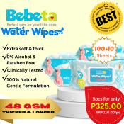 Bebeta Wet Wipes Pure Water 100 sheets