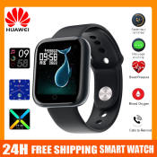 Huawei Y68 GPS Smartwatch for iPhone and Android