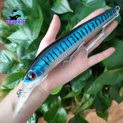 Big Sinking Minnow Fishing Lure, Trolling Bait, Wobbler - [Brand