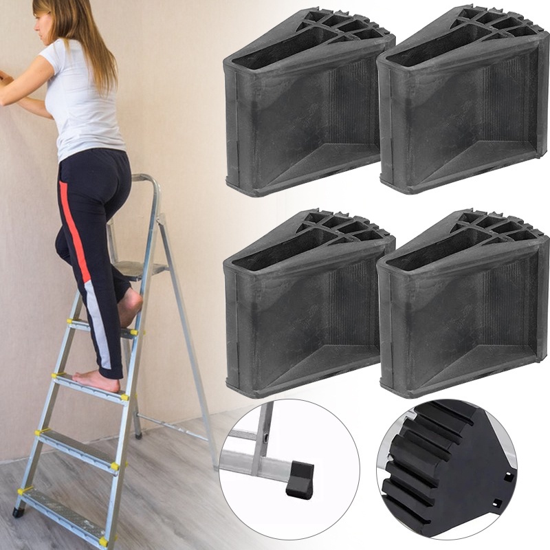 Pcs Folding Step Ladder Feet Foot Mat Stabilizer Non- Skid Pads Rubber ...