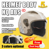 Dual Lens Anti-Glare Motorcycle Helmet with Removable Lining