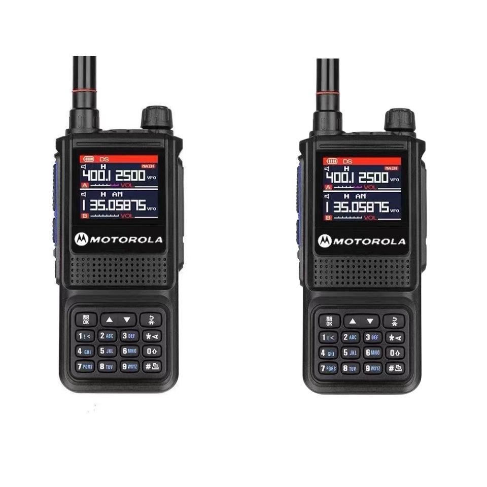 MOTOROLA two way radio GP338 Plus walkie talkie long range 20KM High-Power 15W high-capacity 6800mAh 256 Channels Portable FM radio Walkie-Talkies aviation frequency Waterproof and dustproof IP54 Suitable for outdoor/hotel/school/construction site - Image 4