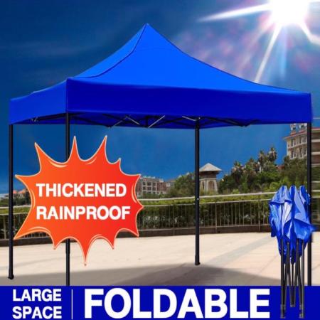 HAMDAN Outdoor Folding Tent with Adjustable Height and Rainproof