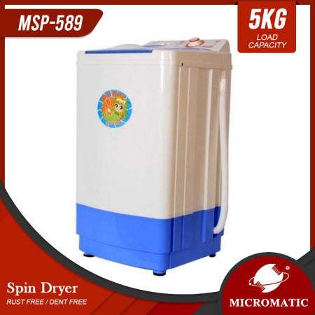 Micromatic MSP-589 5kg Powerful Super Spin Dryer