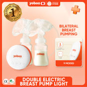 Yoboo Double Electric Breast Pump with Touchable Screen