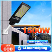 1500w Solar Street Light with Radar Sensor and Solar Panel