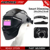 Adjustable Auto Darkening Welding Helmet with Eye Protection Shield