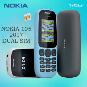 Unlocked Nokia 105 Dual SIM Cellphone with Flashlight