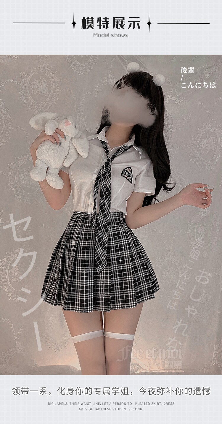 Japanese School Uniform - School Uniform Japanese Schoolgirl Erotic Costume Sex Student Mini Skirt  Outfit Sexy Lingerie Porn Cosplay Exotic-Privacy packaging | Lazada PH
